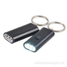 Small Size Flat Flashlight with Keychain